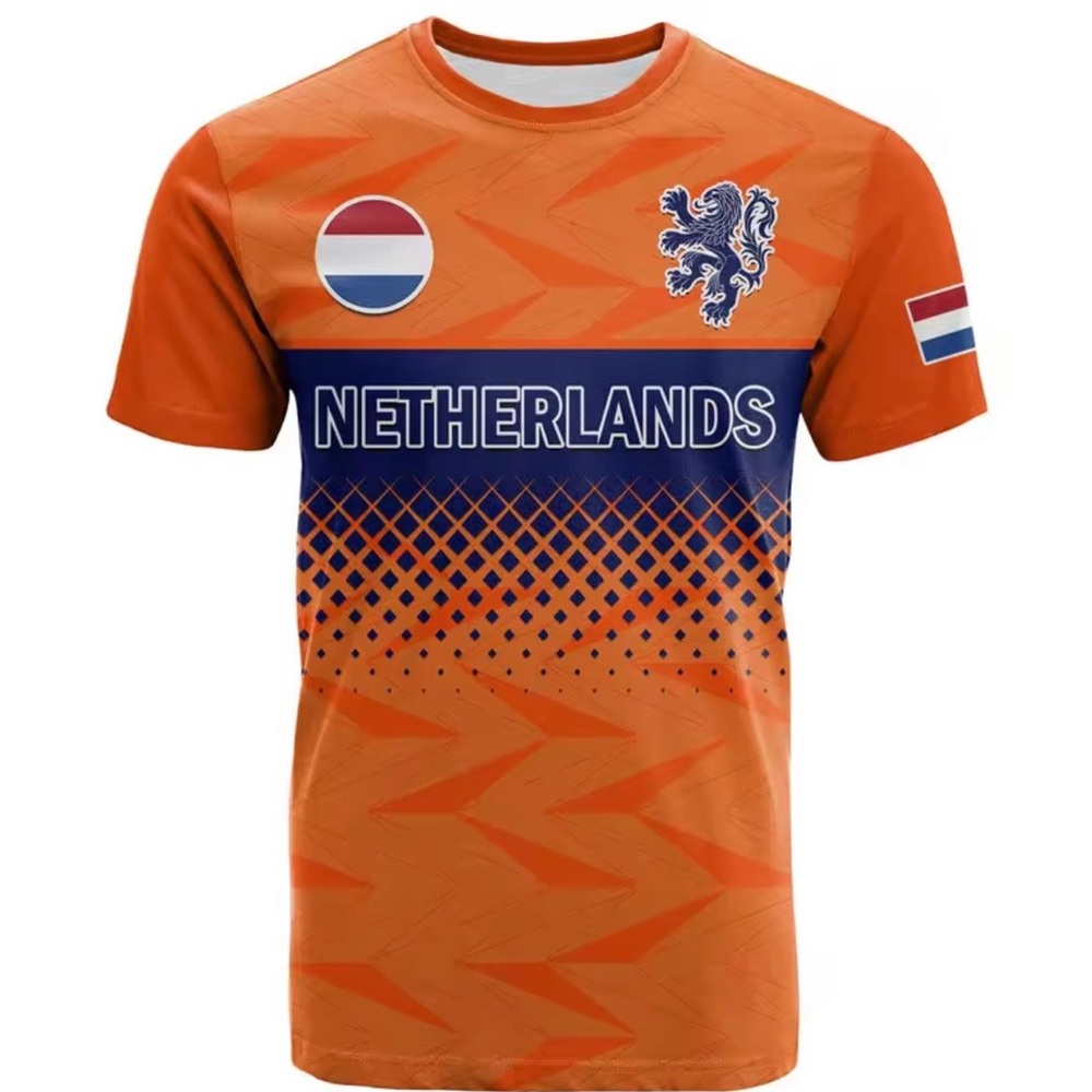 Netherlands Orange Soccer Jersey